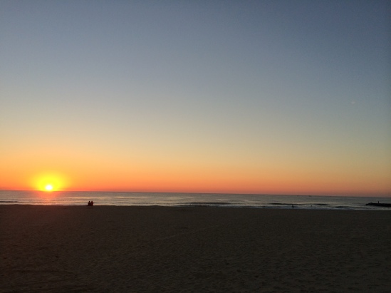 7 a.m. New Jersey sunrise!